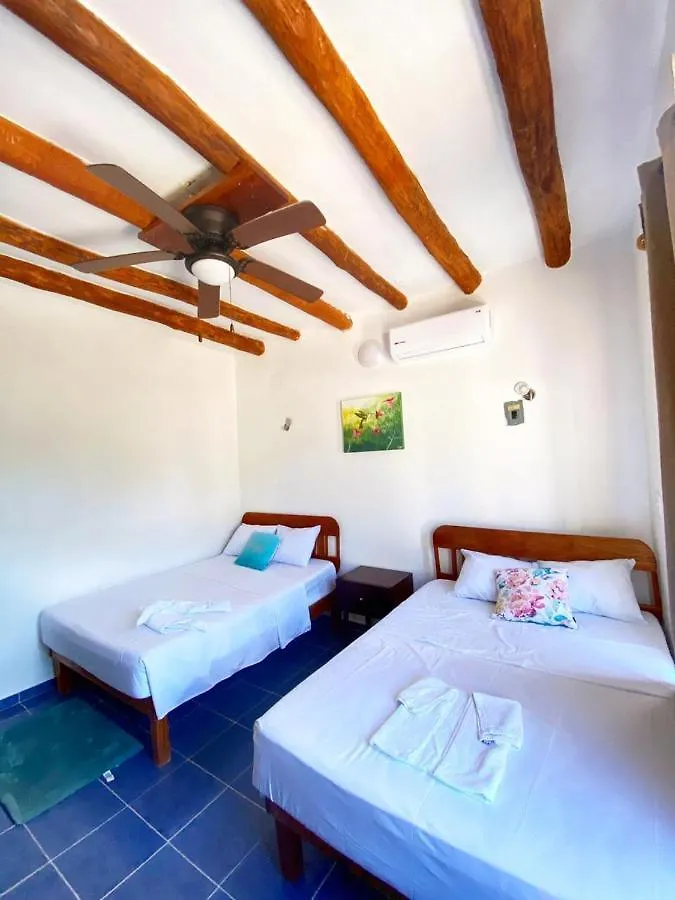 Prázdninový dům Vila Casa Icaco Isla Holbox Mexiko